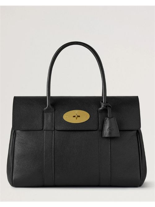 BAYSWATER SMALL MULBERRY | HH2873/205A217A217 Black-Brass